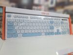 کیبوردسیم دار D-NET DT-993 سفید آبی - تصویر 2