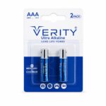 باتری نیم‌قلمی VERITY مدل Ultra Alkaline LR03